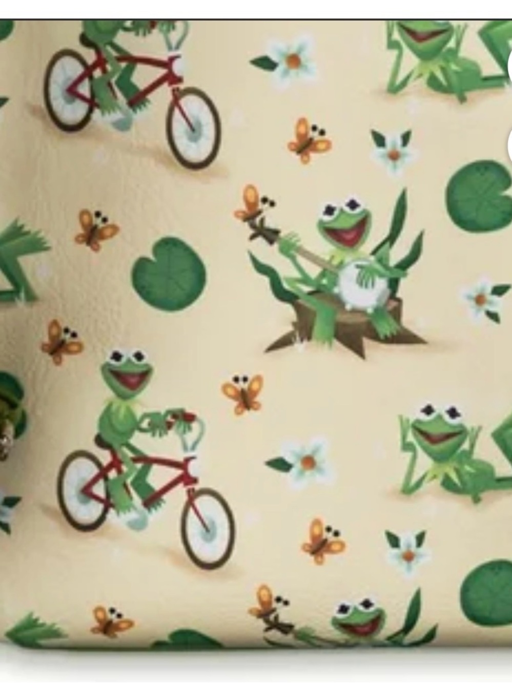 Loungefly Disney Parks Kermit Mini Backpack - Picture 2 of 6
